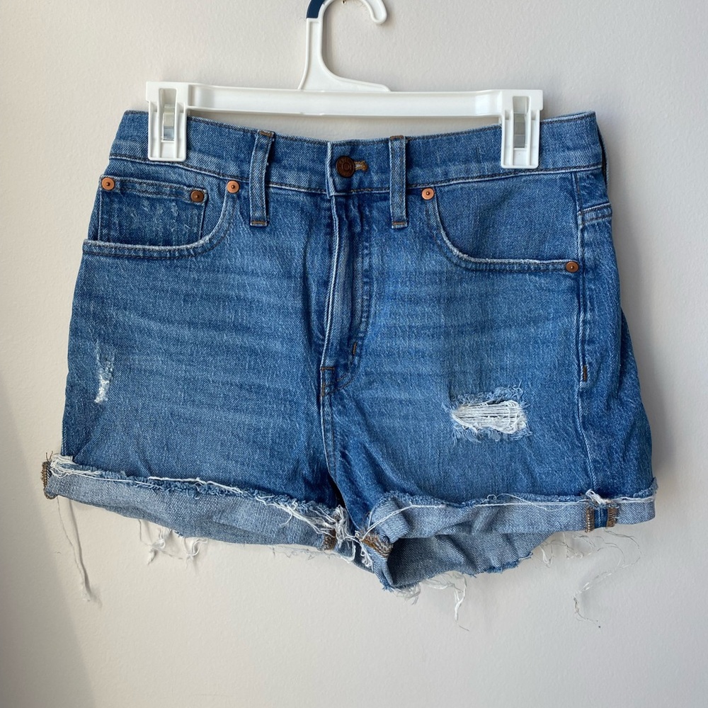 High rise Madewell shorts